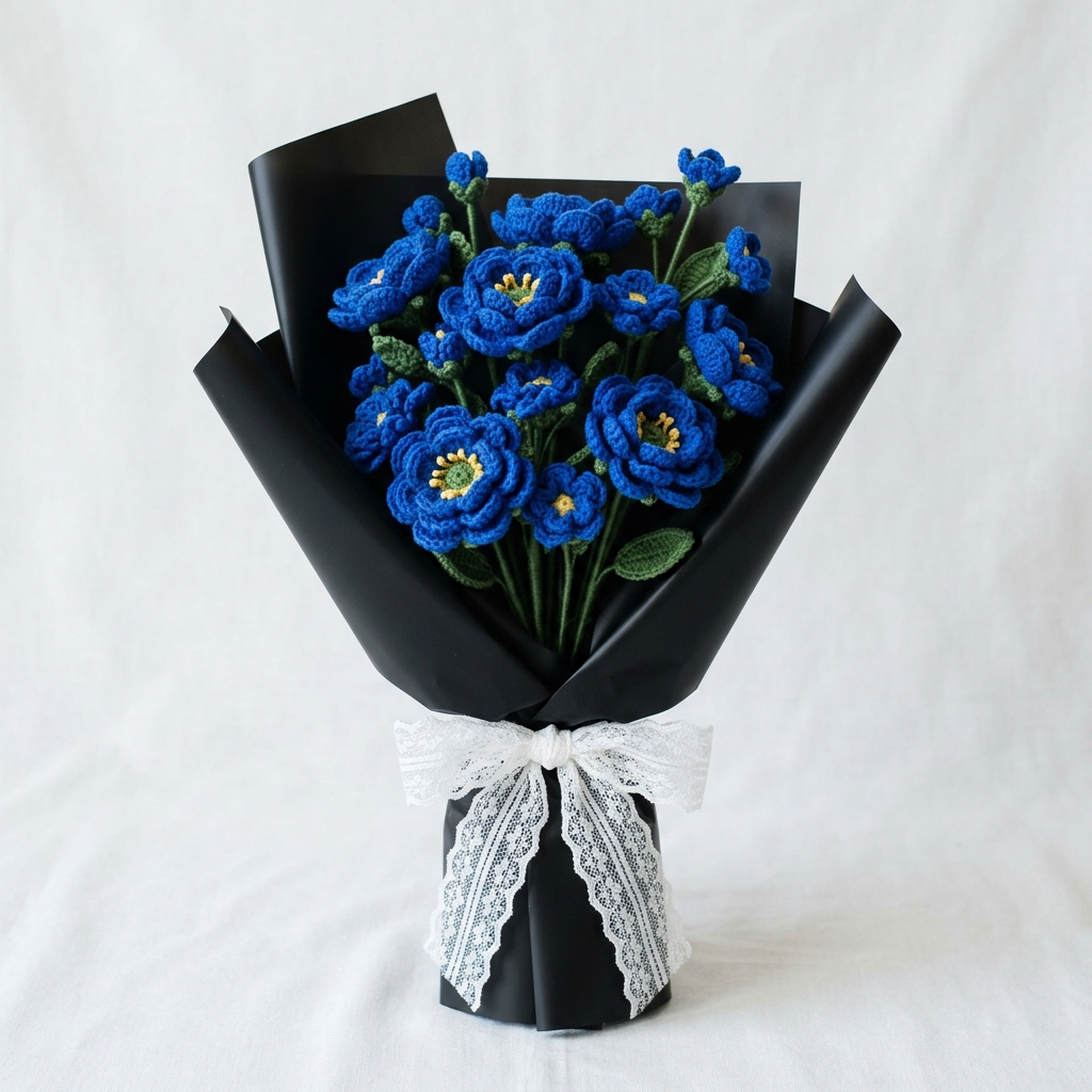Blew Royal Blue Bouquet